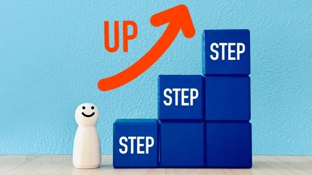 レベルアップの人のイメージ