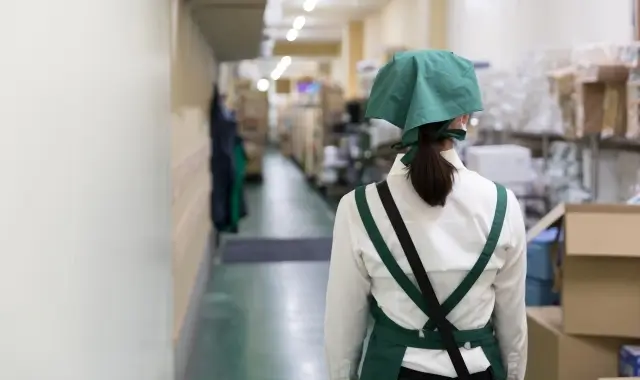 店内で働いているパート主婦