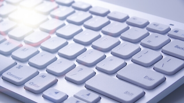 パソコンのキーボード