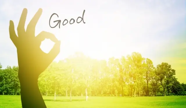 goodのポーズ